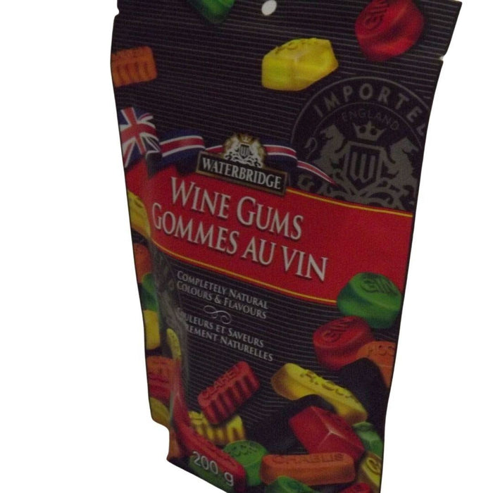 Waterbridge Wine Gum Pouch 200g/7.1 oz