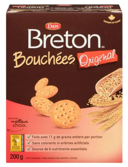 Dare Breton Original Bites Crackers, 200g