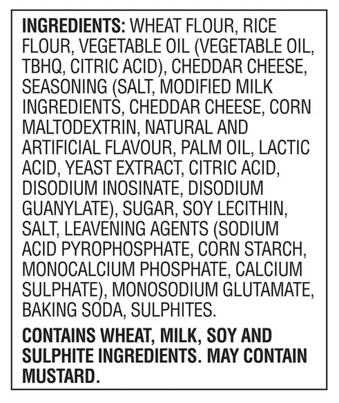 Cheez-It Crunch, Sharp White Cheddar, Baked Crackers, 191g
