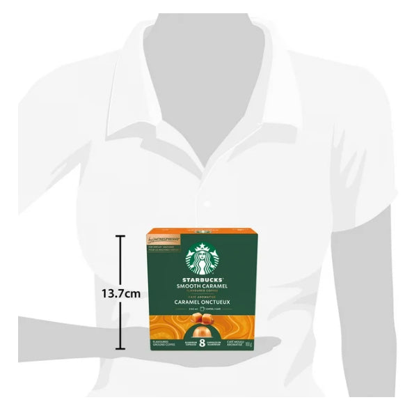 Starbucks Coffee Pods Smooth Caramel 8 Capsules 100 g