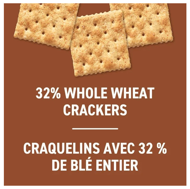 Premium Plus Whole Wheat Salted Top Crackers, 481g