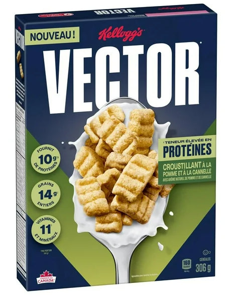 Vector Apple Cinnamon Crunch Cereal, 306g