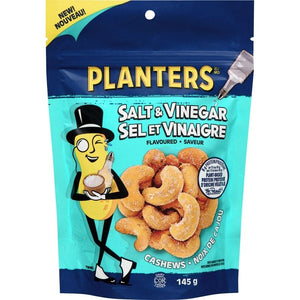 Planters Cashews Salt and Vinegar Flavoured, 145g