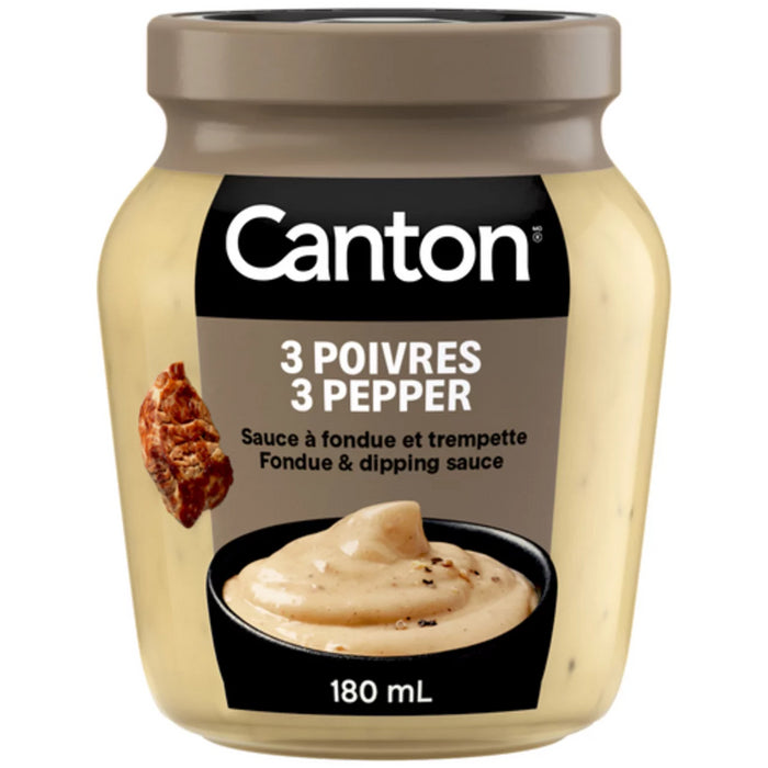 Canton Fondue & Dipping Sauce 3 Pepper 180ml