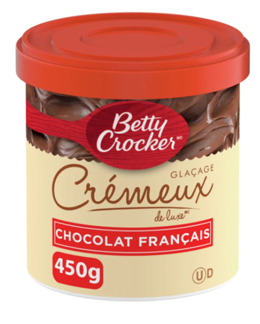 Betty Crocker French Chocolate Frosting Creamy Deluxe 450g