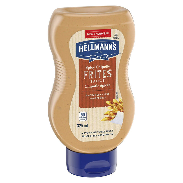 Hellmann's Spicy Chipotle Frites Mayo Sauce, 325ml/11oz