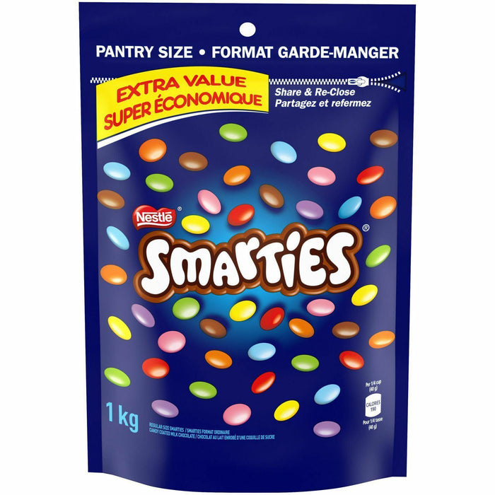 Nestle Smarties Candy Covered Chocolates 1kg From Canada