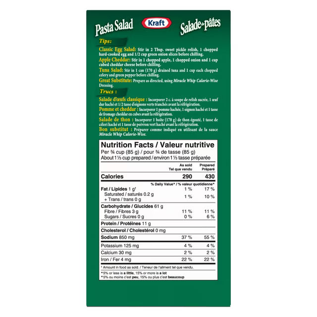 Kraft Pasta Salad Macaroni, 200g