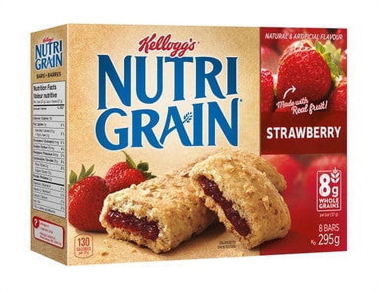 Kellogg's Nutri-Grain, Strawberry Cereal Bars, 295g/10.4oz