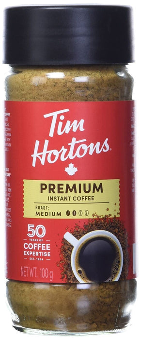 Tim Hortons Medium Instant Coffee 100g/3.5oz Jar