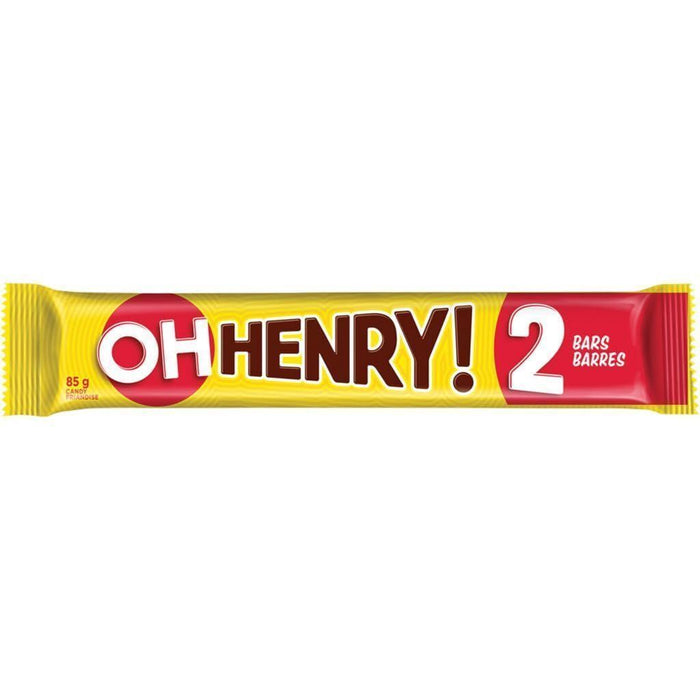 Hersheys Oh Henry King Size Chocolate Bars 85g/2.9oz Each 24 Full Size Bars