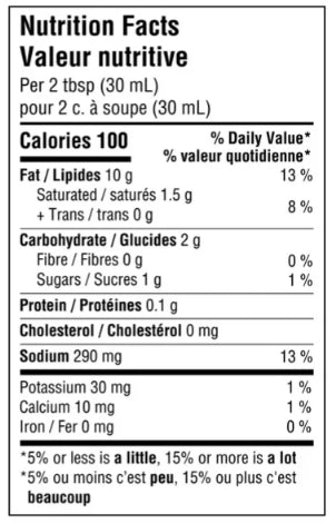 Kraft Creamy Cucumber Salad Dressing, 425ml