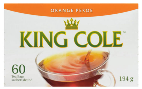 King Cole Tea Bags Orange Pekoe 60pc