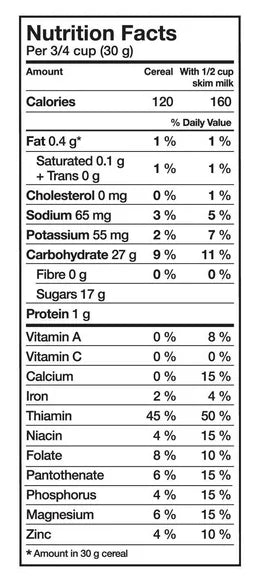 Post Sugar Crisp Cereal, 365g