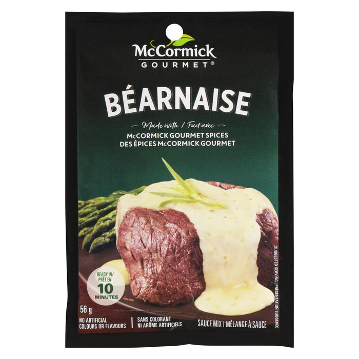 McCormick Gourmet Dry Sauce Mix Bearnaise, 56g/2oz Each 9 Packets