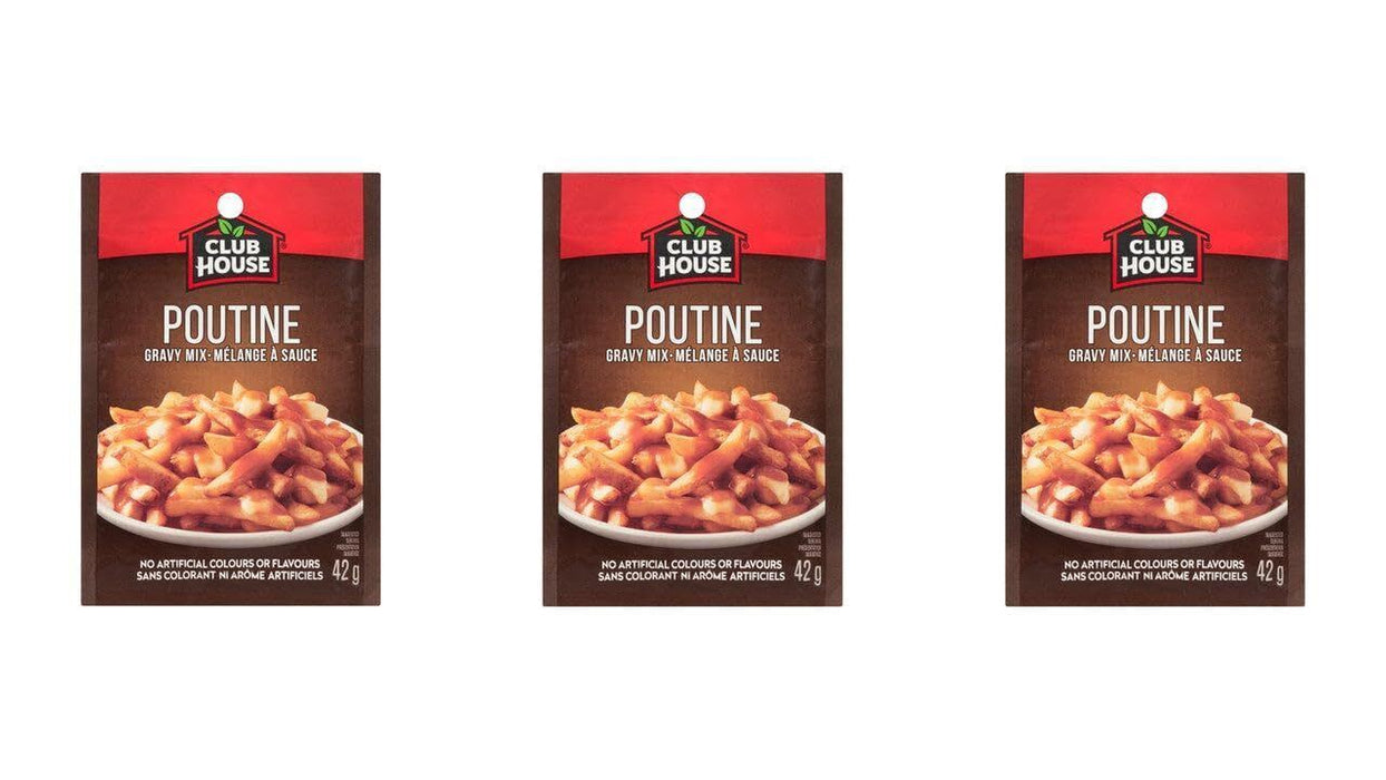 Club House Poutine Gravy Mix 42g (3 Pack)