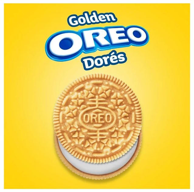 Oreo Golden Vanilla Sandwich Cookies, 270g