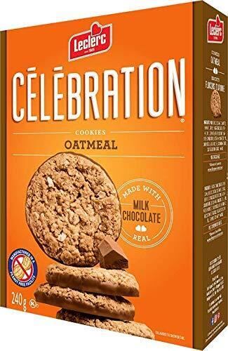 Leclerc Celebration Oatmeal Cookies 240g/8.5 oz.