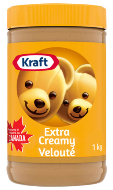 Kraft Peanut Butter Extra Creamy 1kg