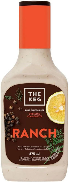 The Keg Steakhouse Ranch Salad Dressing, 475ml/16oz Bottle - CanadaGrocery