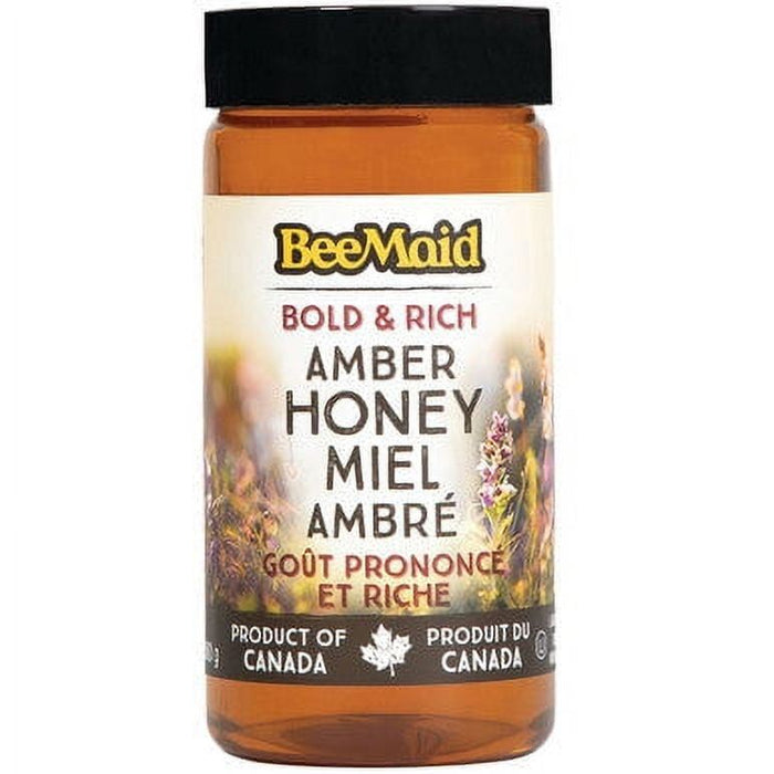 Bee Maid Bold & Rich Amber Honey, 500g/17.5oz