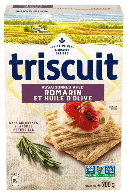 Triscuit Rosemary and Olive Oil Crackers, 200g