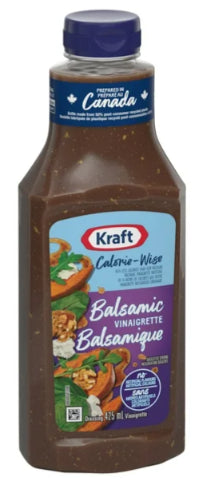 Kraft Calorie-Wise Balsamic Vinagrette Salad Dressing, 425ml