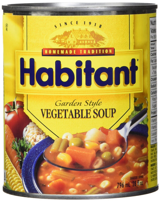 HABITANT Garden Vegetable Soup, 796ML CAN