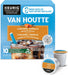 Van Houtte Brew over Ice Caramel Vanilla Medium Roast Coffee, 10 K-Cups, 115g - CanadaGrocery