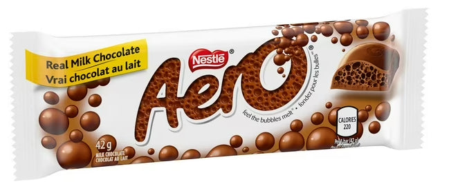 Nestle Aero Milk Chocolate Bar, 42g