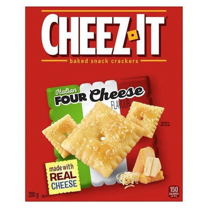 Cheez-It Italian Four Cheese Crackers, 200g/7oz Box