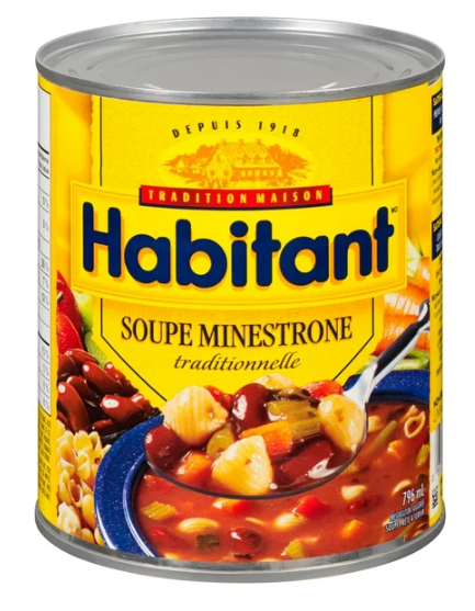 Habitant Traditional Minestrone Soup, 796mL