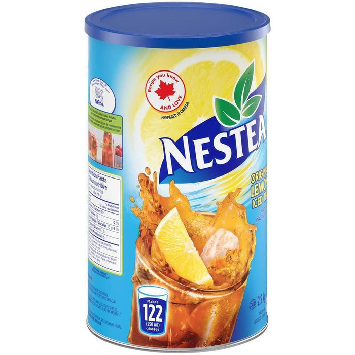 Nestea Original Lemon Iced Tea Mix 2.2kg/4lb 13oz CAN (MAKES 122 SERVINGS)