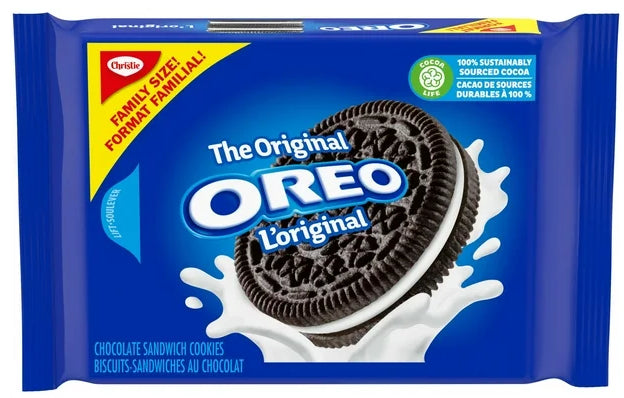 Oreo Original Chocolate Sandwich Cookies, Family Size, 439g