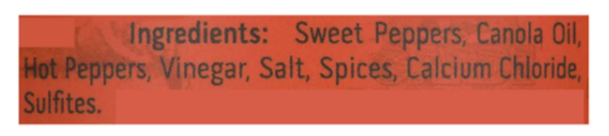 Chuck Hughes Vegan Pepper Spread Mild 375ml