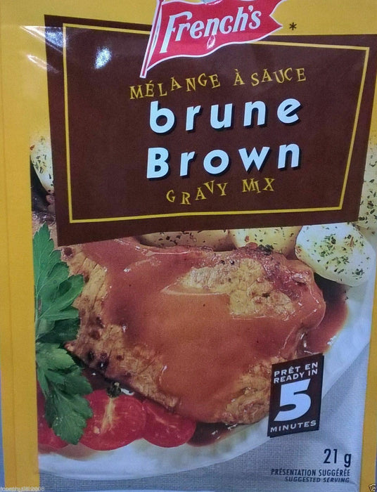 French's Brown Gravy Mix 21g Each 12 Count From Canada