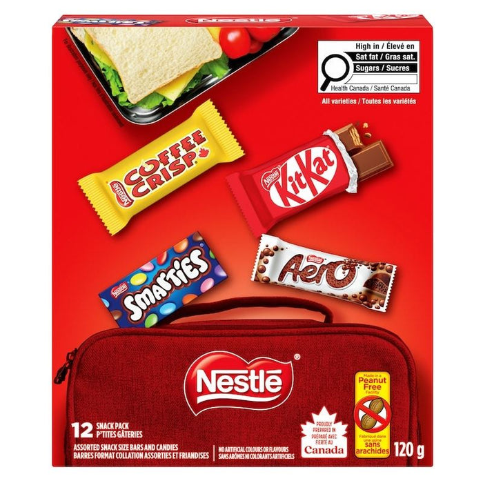 Nestle Snack Pack KitKat Aero Smarties Coffee Crisp, 120g
