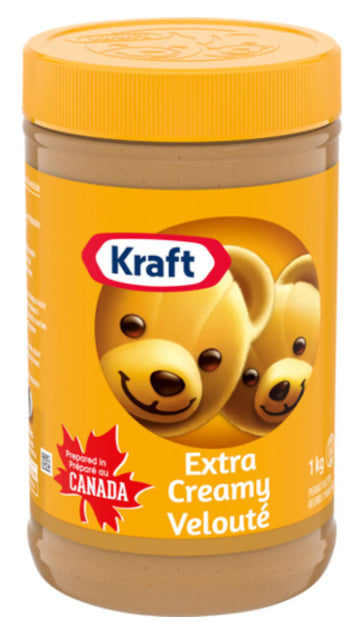 Kraft Peanut Butter Extra Creamy 1kg