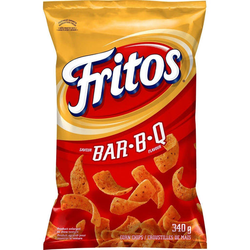 Fritos Bar-B-Q Flavored Corn Chips, 340g/12.3oz {1-5 DAY SHIPPING} - CanadaGrocery