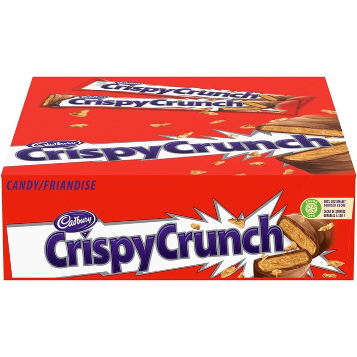 Cadbury Crispy Crunch Chocolate Bars 24 Full Size Bars