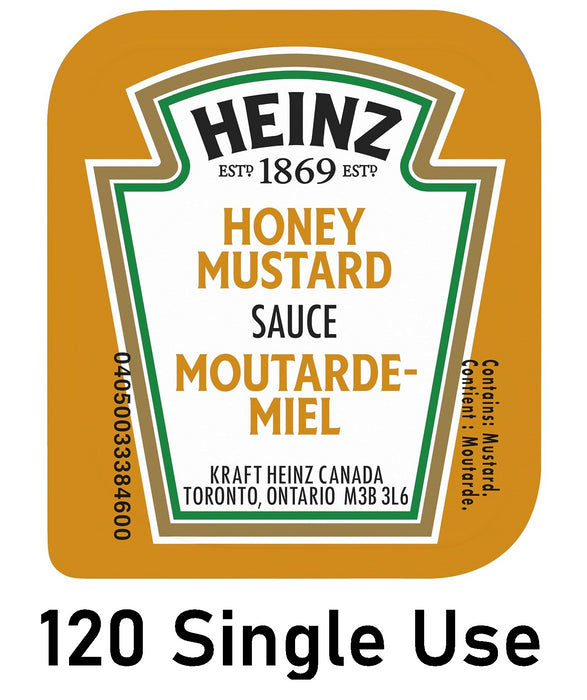 Heinz Honey Mustard, 25ml Cups, 120 Count