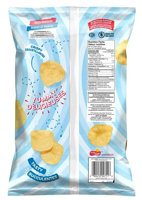 Lay's Lightly Salted Potato Chips, 235g