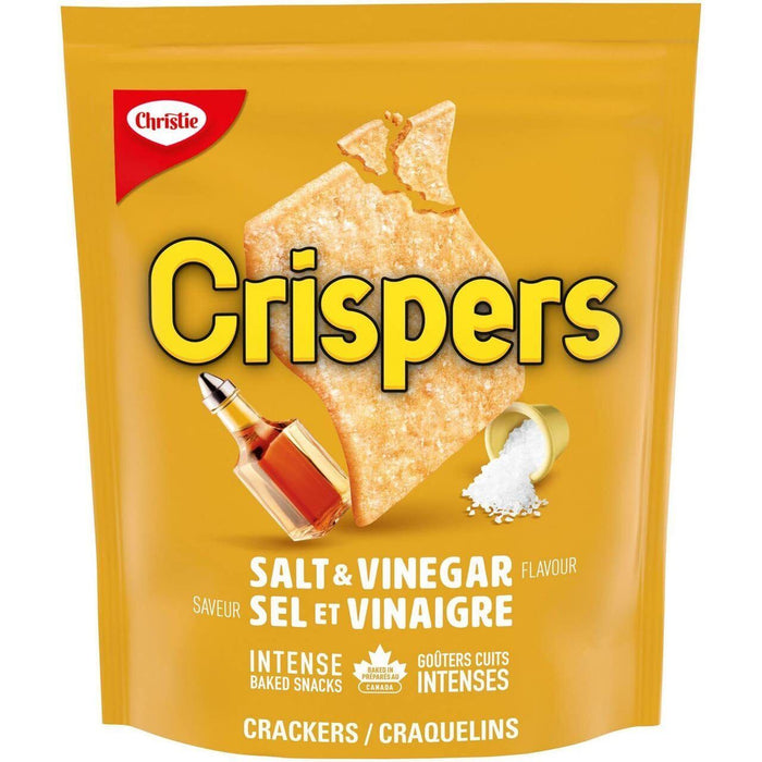 Christie Crispers, Salt & Vinegar Crackers, 145g/5.1oz