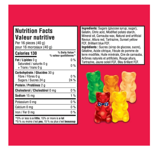 Maynards, Original Gummies Candy, 150g