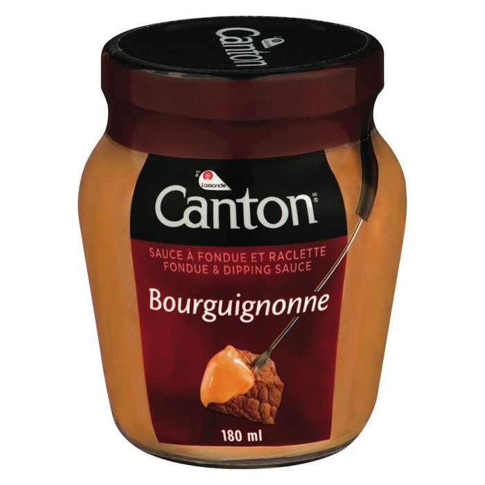 Canton Bourguignonne Fondue Sauce 180 ml/6oz Each 6 Jars