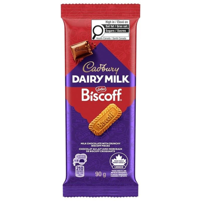 Cadbury Dairy Milk Biscoff, 90g