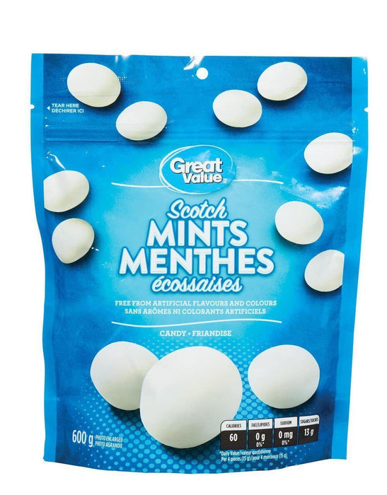 Great Value Scotch Mints Candy 1.32lb bag