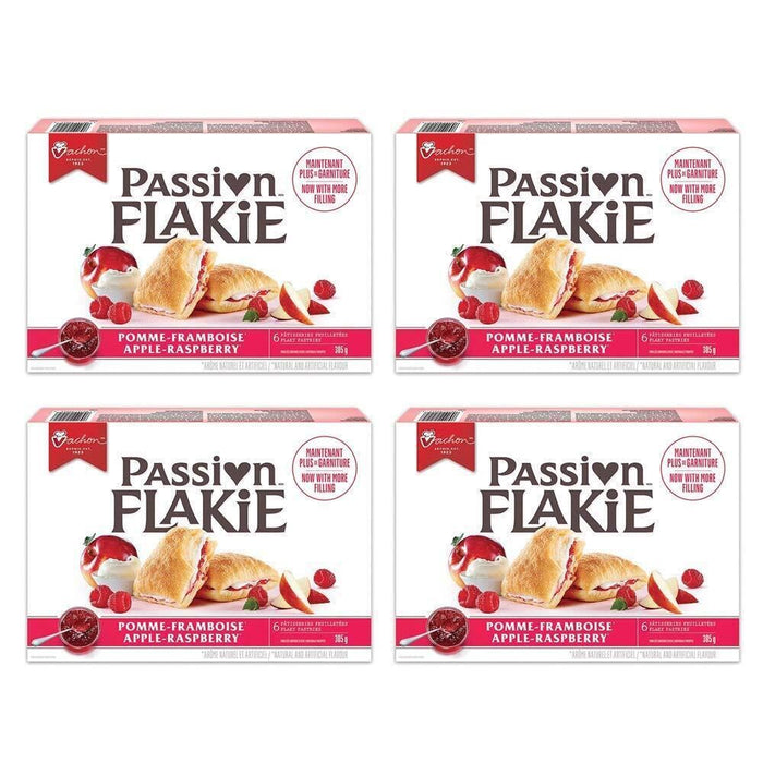 Vachon Passion Flakie Pastries Apple Raspberry 305g/10.8oz 4 BOXES