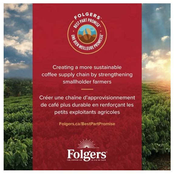 Folgers Morning Cafe K-Cup Coffee Pods 30 Count, 210g