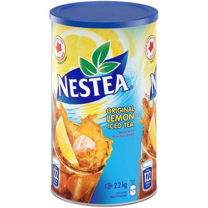 Nestea Original Lemon Iced Tea Mix 2.2kg/4lb 13oz CAN (MAKES 122 SERVINGS)